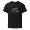 unisex-organic-mid-light-crafter-t-shirt-black-front-6a13761e5eba2.jpg Vi gør Danmark lidt større. — Sydslesvig Tee