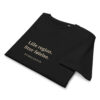 unisex-organic-mid-light-crafter-t-shirt-black-front-6a13857614f54.jpg Lille region. Stor følelse. — Borderland Tee