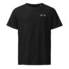 unisex-organic-mid-light-crafter-t-shirt-black-front-6a1387be1bd21.jpg 54° N. — Besticktes Küstenshirt