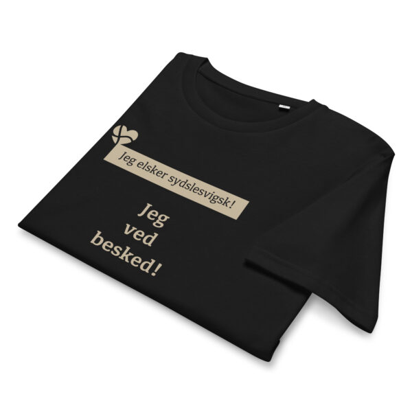 unisex-organic-mid-light-crafter-t-shirt-black-front-6a138e0198364.jpg Jeg ved besked. — Petuh Tee mit Haltung