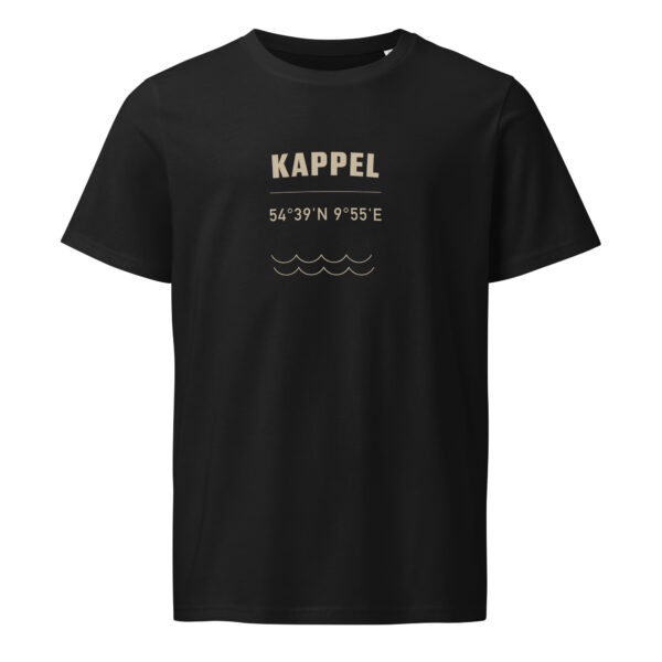 unisex-organic-mid-light-crafter-t-shirt-black-front-6a1397375d02a.jpg Kappel. — Schlei Coast Tee