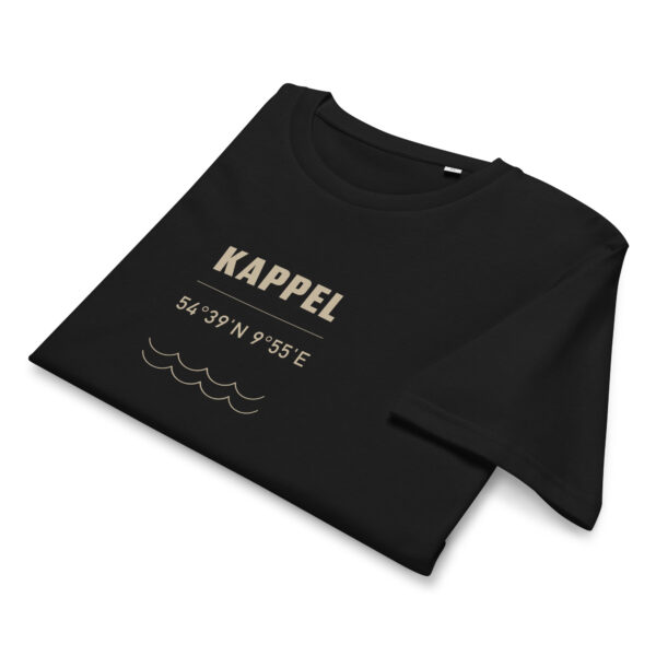 unisex-organic-mid-light-crafter-t-shirt-black-front-6a1397375d8d5.jpg Kappel. — Schlei Coast Tee