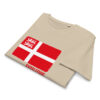 unisex-organic-mid-light-crafter-t-shirt-desert-dust-front-6a136455ac14a.jpg Dannebrog. Sydslesvig Edition. — Borderland Flag Tee
