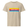 unisex-organic-mid-light-crafter-t-shirt-desert-dust-front-6a1364709adad.jpg SYDSLESVIG. — Banner Tee mit Löwen & Minderheitenfarben
