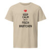 unisex-organic-mid-light-crafter-t-shirt-desert-dust-front-6a13895587d40.jpg Keep Calm and Eat Fischbrötchen. — Küstenshirt