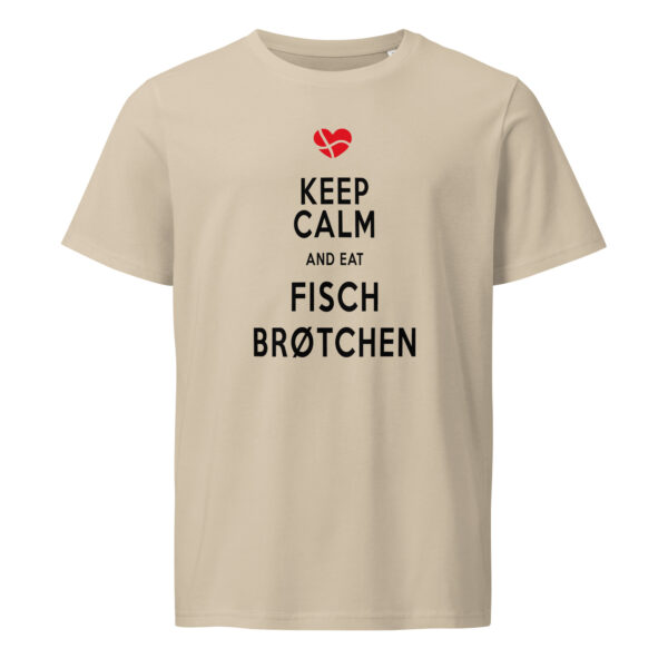 unisex-organic-mid-light-crafter-t-shirt-desert-dust-front-6a13895587d40.jpg Keep Calm and Eat Fischbrötchen. — Küstenshirt