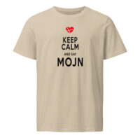 unisex-organic-mid-light-crafter-t-shirt-desert-dust-front-6a1389af84af3.jpg Keep Calm and Say Mojn. — Borderland Tee