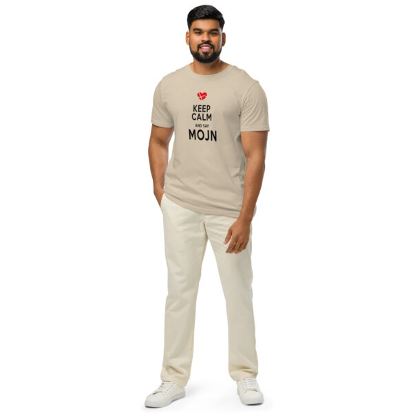 unisex-organic-mid-light-crafter-t-shirt-desert-dust-front-6a1389af8645a.jpg Keep Calm and Say Mojn. — Borderland Tee