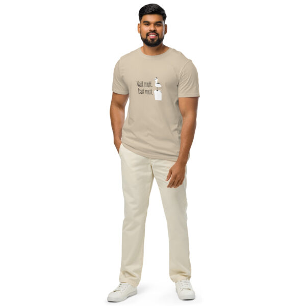 unisex-organic-mid-light-crafter-t-shirt-desert-dust-front-6a138b94cc07b.jpg Watt mutt, datt mutt. — Möwen-Shirt mit Küstenhumor