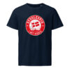 unisex-organic-mid-light-crafter-t-shirt-french-navy-front-6a1361351ab20.jpg Sydslesvig i mit hjerte. — Icon Tee
