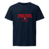 unisex-organic-mid-light-crafter-t-shirt-french-navy-front-6a1365b355026.jpg Sydslesvig i mit hjerte. — Iconic Logo Tee