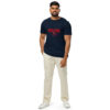 unisex-organic-mid-light-crafter-t-shirt-french-navy-front-6a1365b356295.jpg Sydslesvig i mit hjerte. — Iconic Logo Tee
