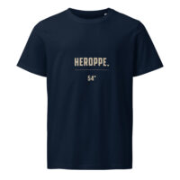 unisex-organic-mid-light-crafter-t-shirt-french-navy-front-6a1368758ecb1.jpg Heroppe. 54 Grad. — Nordic Borderland Tee