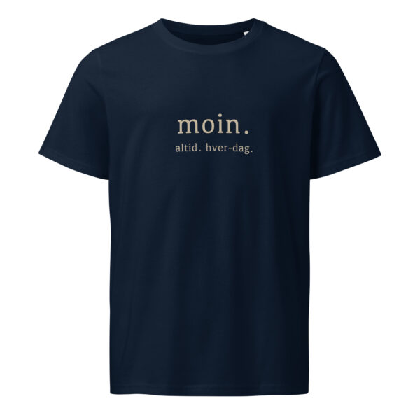 Mittelschweres Unisex Bio-T-ShirtaMoin. Altid. Hver dag. — Nordic Everyday Tee