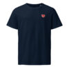 Herzstück. — Besticktes Bio-Shirt aus Sydslesvig