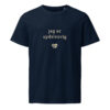 unisex-organic-mid-light-crafter-t-shirt-french-navy-front-6a1385e05475e.jpg Jeg er Sydslesvig. — Shirt mit Herzlogo