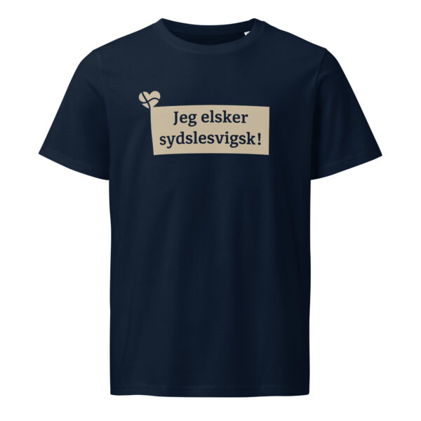 unisex-organic-mid-light-crafter-t-shirt-french-navy-front-6a138d70f130b.jpg Jeg elsker sydslesvigsk. — Borderland Love Tee