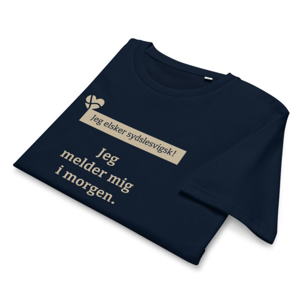 Jeg melder mig i morgen! — Küstenshirt für Aufschieber