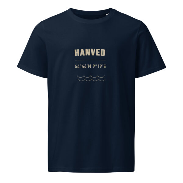 unisex-organic-mid-light-crafter-t-shirt-french-navy-front-6a1394268594c.jpg Hanved. — Shirt mit Grenzlandruhe