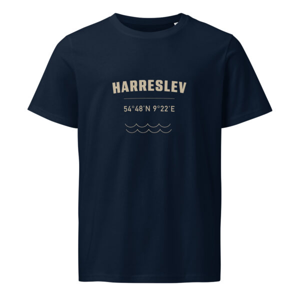 unisex-organic-mid-light-crafter-t-shirt-french-navy-front-6a1394b9a767a.jpg Harreslev. — Fördeblick Tee