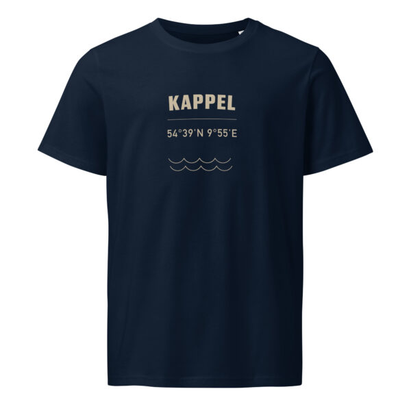 unisex-organic-mid-light-crafter-t-shirt-french-navy-front-6a1397375d0e5.jpg Kappel. — Schlei Coast Tee