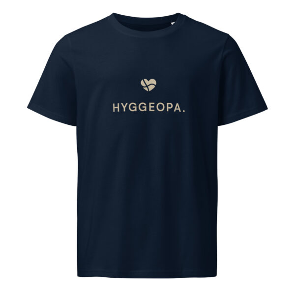 unisex-organic-mid-light-crafter-t-shirt-french-navy-front-6a139b5c9ec92.jpg Hyggeopa. — Küstenruhe Tee