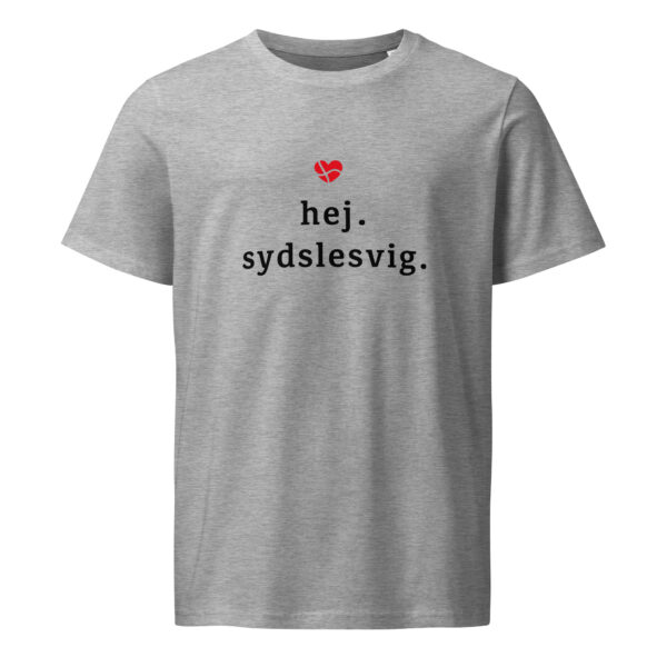 unisex-organic-mid-light-crafter-t-shirt-heather-grey-front-6a135f3bce222.jpg Hej Sydslesvig. — Bio-Shirt mit Herz