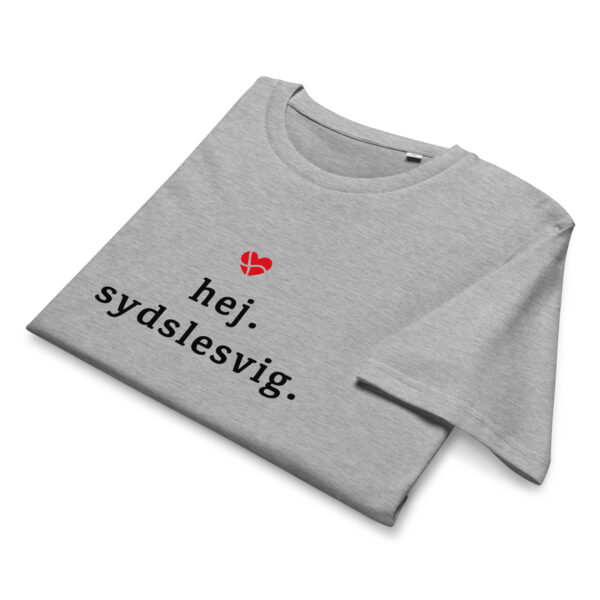 unisex-organic-mid-light-crafter-t-shirt-heather-grey-front-6a135f3bcead0.jpg Hej Sydslesvig. — Bio-Shirt mit Herz