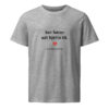 unisex-organic-mid-light-crafter-t-shirt-heather-grey-front-6a1360a812d19.jpg Her hører mit hjerte til. — Sydslesvig Shirt