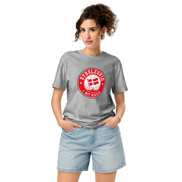 unisex-organic-mid-light-crafter-t-shirt-heather-grey-front-6a13613521744.jpg Sydslesvig i mit hjerte. — Icon Tee