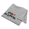 unisex-organic-mid-light-crafter-t-shirt-heather-grey-front-6a13643857dc5.jpg SYD SLESVIG. — Modern Heart Logo Tee