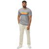 unisex-organic-mid-light-crafter-t-shirt-heather-grey-front-6a1364709d304.jpg SYDSLESVIG. — Banner Tee mit Löwen & Minderheitenfarben