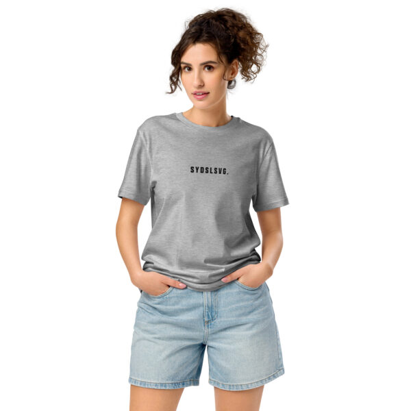 unisex-organic-mid-light-crafter-t-shirt-heather-grey-front-6a13662294013.jpg SYDSLSVG. — Nordic Minimal Statement Tee