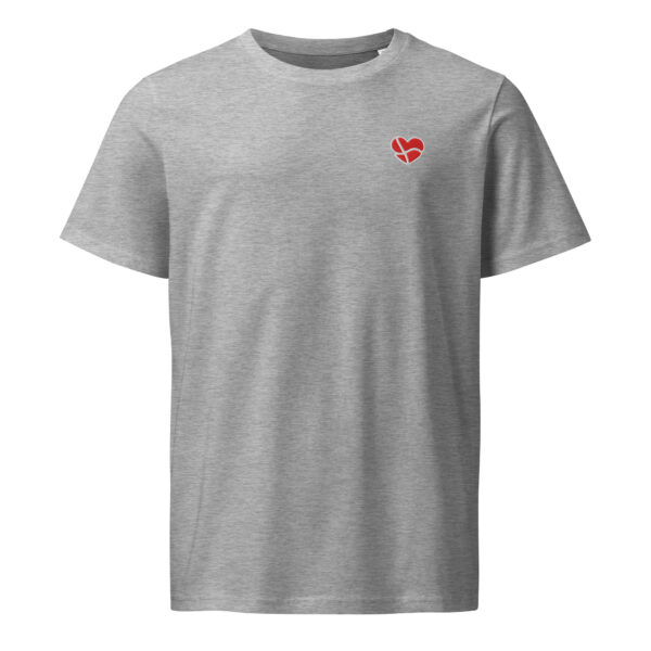Herzstück. — Besticktes Bio-Shirt aus Sydslesvig