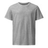 unisex-organic-mid-light-crafter-t-shirt-heather-grey-front-6a1387be1bef7.jpg 54° N. — Besticktes Küstenshirt