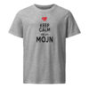 unisex-organic-mid-light-crafter-t-shirt-heather-grey-front-6a1389af8563e.jpg Keep Calm and Say Mojn. — Borderland Tee