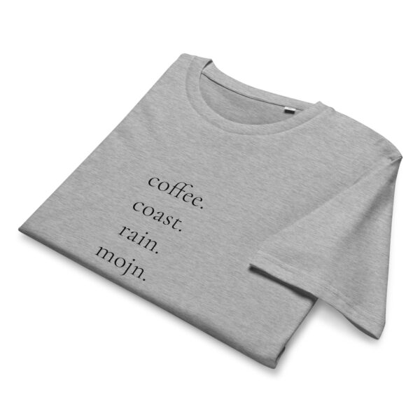 unisex-organic-mid-light-crafter-t-shirt-heather-grey-front-6a138ab60331c.jpg Coffee. Coast. Rain. Mojn. — Nordic Everyday Tee