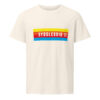 unisex-organic-mid-light-crafter-t-shirt-vintage-white-front-6a1364709af6a.jpg SYDSLESVIG. — Banner Tee mit Löwen & Minderheitenfarben