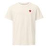 Herzstück. — Besticktes Bio-Shirt aus Sydslesvig