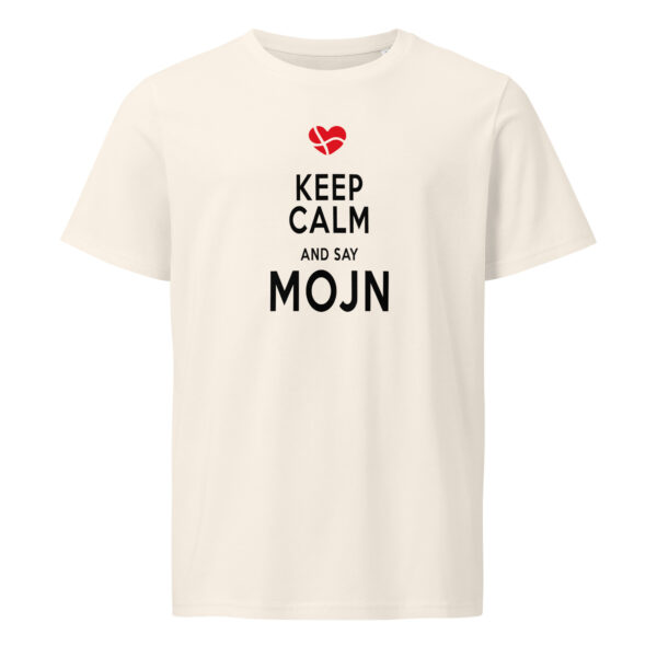 unisex-organic-mid-light-crafter-t-shirt-vintage-white-front-6a1389af856ff.jpg Keep Calm and Say Mojn. — Borderland Tee