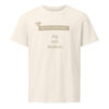 unisex-organic-mid-light-crafter-t-shirt-vintage-white-front-6a138e019753b.jpg Jeg ved besked. — Petuh Tee mit Haltung