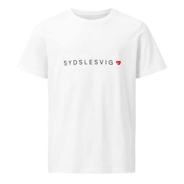 unisex-organic-mid-light-crafter-t-shirt-white-front-6a135e99bfc6e.jpg SYDSLESVIG. — Bio-Shirt für zwischen den Grenzen