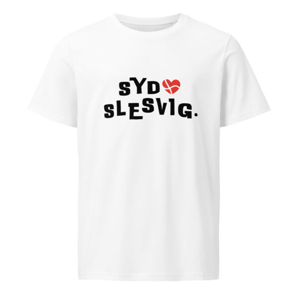unisex-organic-mid-light-crafter-t-shirt-white-front-6a136438576d1.jpg SYD SLESVIG. — Modern Heart Logo Tee