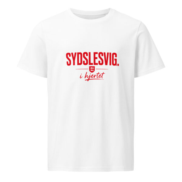 unisex-organic-mid-light-crafter-t-shirt-white-front-6a1365b3551c5.jpg Sydslesvig i mit hjerte. — Iconic Logo Tee