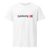 unisex-organic-mid-light-crafter-t-shirt-white-front-6a13668876d1f.jpg Sydslesvig Flag. — Borderland Identity Tee
