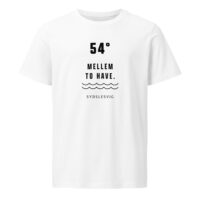 unisex-organic-mid-light-crafter-t-shirt-white-front-6a136a040134c.jpg 54 Grad. Mellem to have. — Coastal Borderland Tee