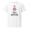 unisex-organic-mid-light-crafter-t-shirt-white-front-6a13895588806.jpg Keep Calm and Eat Fischbrötchen. — Küstenshirt