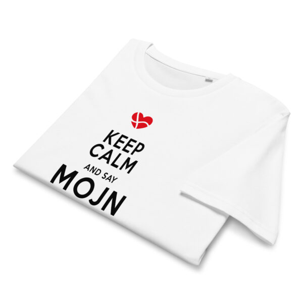 unisex-organic-mid-light-crafter-t-shirt-white-front-6a1389af85eec.jpg Keep Calm and Say Mojn. — Borderland Tee