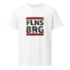 unisex-organic-mid-light-crafter-t-shirt-white-front-6a138a592e508.jpg FLNSBRG. — Old School Borderland Tee