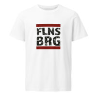 unisex-organic-mid-light-crafter-t-shirt-white-front-6a138a592e508.jpg FLNSBRG. — Old School Borderland Tee